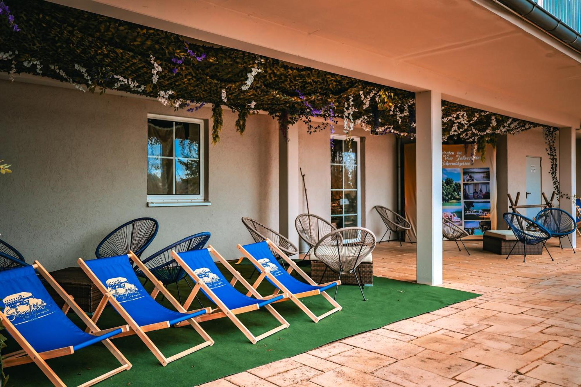 Strandhotel Vier Jahreszeiten ブーコー エクステリア 写真